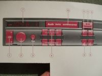 Audi Radioanlage beta CC beta 7.1994