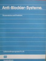 VAG Service Anti-Blockier-Systeme SSP Nr.65