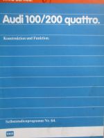 VAG Service Audi 100 +200 Typ44 quattro SSP Nr.64