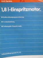 VAG Service 1.8l Einspritzmotor Nr.62