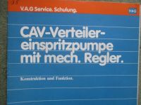 VAG CAV-Verteiler-einspritzpumpe mit mech.Regler Nr.35