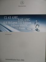 Mercedes Benz Automobilsalon Paris 2006