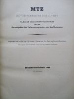 Motorentechnische Zeitschrift 1959