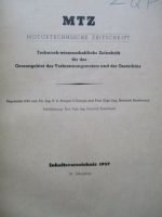 Motortechnische Zeitschrift 1957