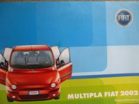 Fiat Multipla Presse-Information 2002 +Historie +CD