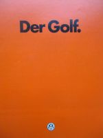 VW Golf I Typ17 Katalog L GL S LS GLS D LD GLD +Automaitc +GTI