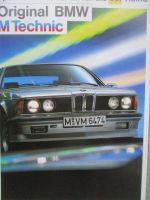 BMW 6er Reihe E24 M Technic April 1987