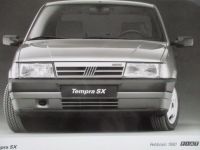 Fiat Tempra SX Pressefoto 2/1990 20x29cm