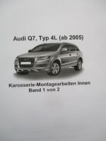 TEC Verlag Audi Q7 Typ 4L Karosserie Montagearbeiten innen band 1