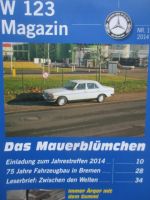 W123 Magazin 1/2014
