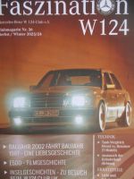 Faszination W124 Herbst/Winter 2023/24