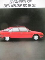 Citroen BX19 GT Juli 1984 Prospekt Deutsch