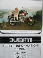 Ducati Club Information 1/1987
