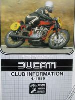 Ducati Club Information 4/1986