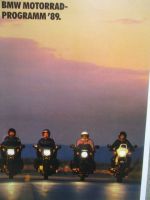 BMW Motorrad Programm 1989