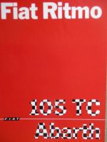 Fiat Ritmo Abarth 105 TC Prospekt Februar 1982