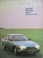 Citroen GSA Club +Pallas +X3 +Break Club Oktober 1979