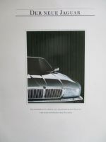 Jaguar XJ40 A3 Format Vorstellung Katalog ca. 1986