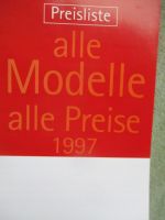 Suzuki Preisliste 1997