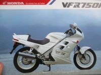 Honda VFR 750F (G-Typ) Prospekt