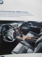 BMW 840Ci 850Ci E31 Sonderausstattungen März 1997