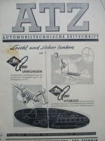 Automobiltechnische Zeitschrift Oktober 1956