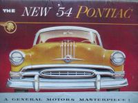 Pontiac New 1954 Cabrochure