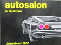 autosalon Jahresband 1968 in Buchform