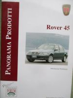 Rover 45 Vorläufige Information Intern Italienisch