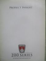 Rover 200 Series Product Insight November 1986