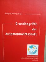 Wolfgang Meinig Grundbegriffe der Automobilwirtschaft der FAW Bamberg