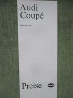 Audi Coupé (Typ89) Modelljahr 1993