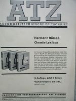 Automobiltechnische Zeitschrift Januar 1962