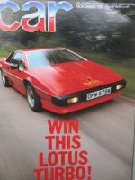 car November 1981