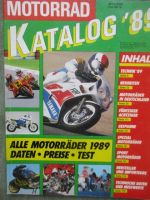 Motorrad Katalog 1989