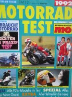 MO Motorrad Test 1992