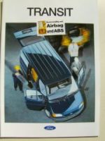 Ford Transit Prospekt Dezember 1995 FT80 FT100 FT120 FT150