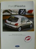 Ford Fiesta +Style +Ghia Prospekt Juli 1998