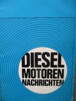 Dieselmotoren Nachrichten 1-1974