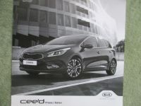 Kia cee´d Preise/Daten Modelljahr 2014