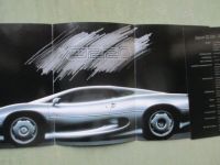 Jaguar XJ 220 Prospekt Flyer NEU