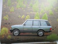 Range Rover Prospekt Dezember 1986