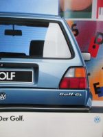 VW Golf II Typ19 CL GL GT GTD August 1988