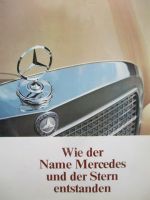 Mercedes Benz Wie der Name und der Stern entstanden