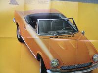 Fiat 124 Sport Spider 1400 1600 Poster Katalog