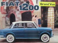 Fiat 1200 Grand´Vue Prospekt Deutsch