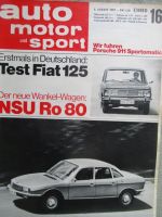 auto motor & sport 16/1967
