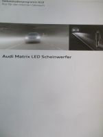Audi Matrix LED Scheinwerfer SSP 619 Mai 2013
