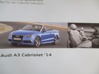 Audi A3 Cabriolet (8V) SSP 623 Oktober 2013