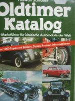 Heel Halwart Schrader Oldtimer Katalog 1986